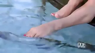 Splish Splash: Wet Pole Dance Added to Dildo Masturbation